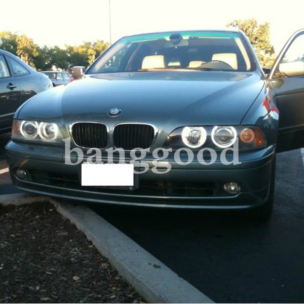 2x-BMW-E39-E53-Car-Angel-Eye-LED-Halo-Lights-Lamps-5-W-48528
