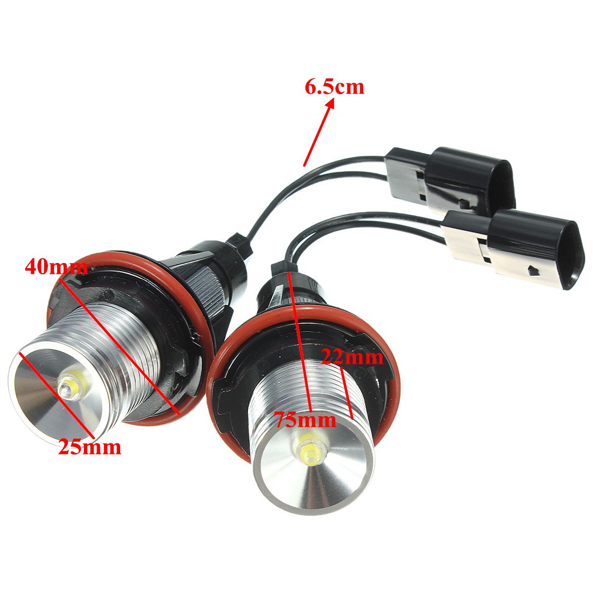 3W-LED-Angel-Eyes-Lights-Halo-Ring-Bulbs-White-Pair-for-BMW-E39-E63-X5-E83-5-6-7-Series-2002-2008-966697