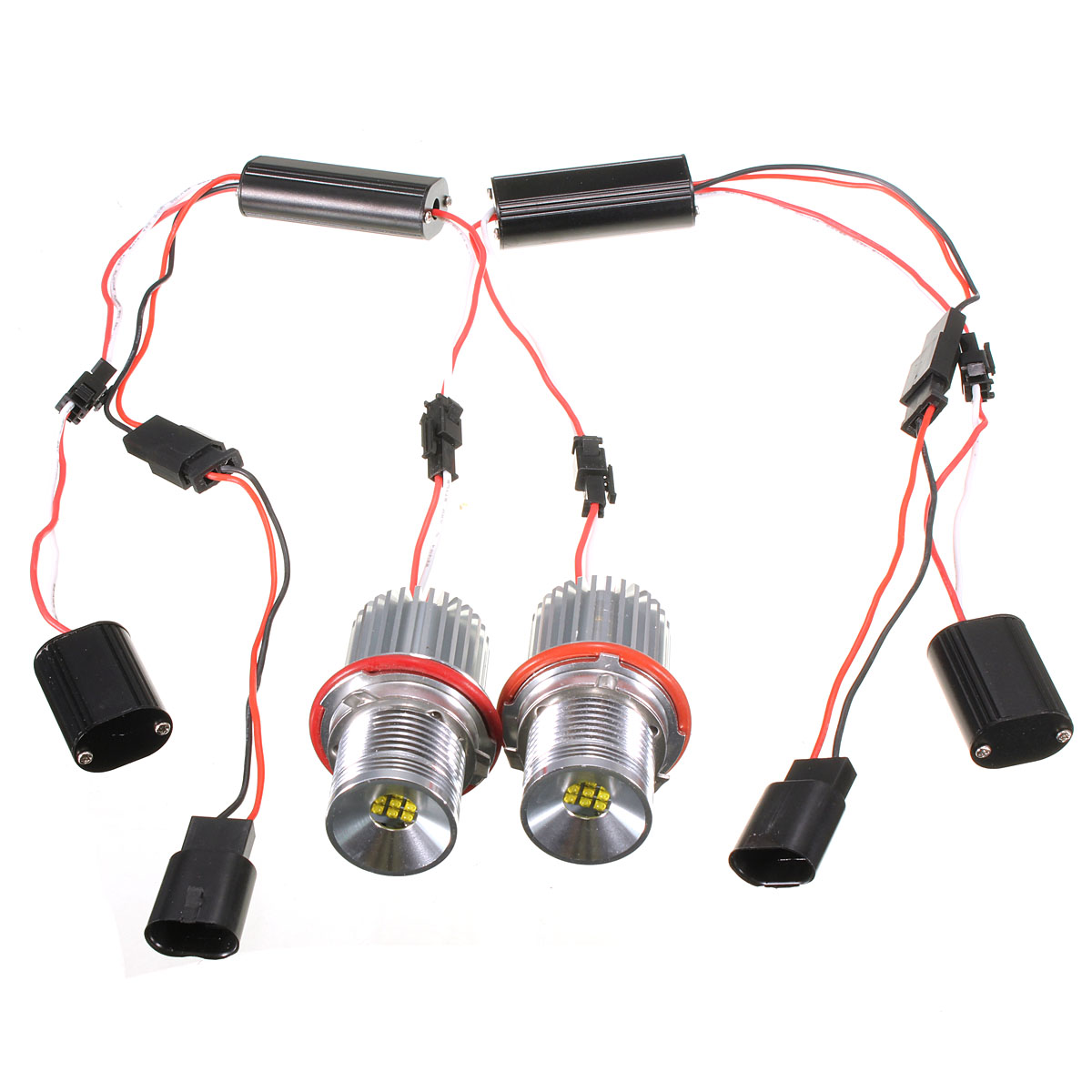 45W-White-Angel-Eyes-Halo-Ring-Light-9-LED-Marker-Bulb-For-BMW-E39-E53-E60-1019245