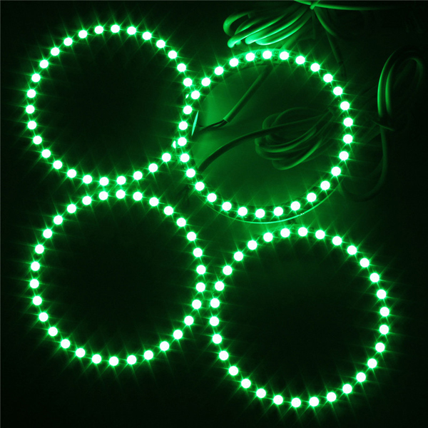 4PCS-RGB-90MM-Multi-Color-5050-Flash-LED-SMD-12V-Angel-Eyes-and-Remote-Control-1031049
