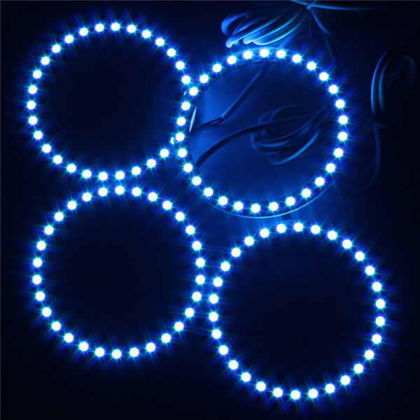 4PCS-RGB-90MM-Multi-Color-5050-Flash-LED-SMD-12V-Angel-Eyes-and-Remote-Control-1031049
