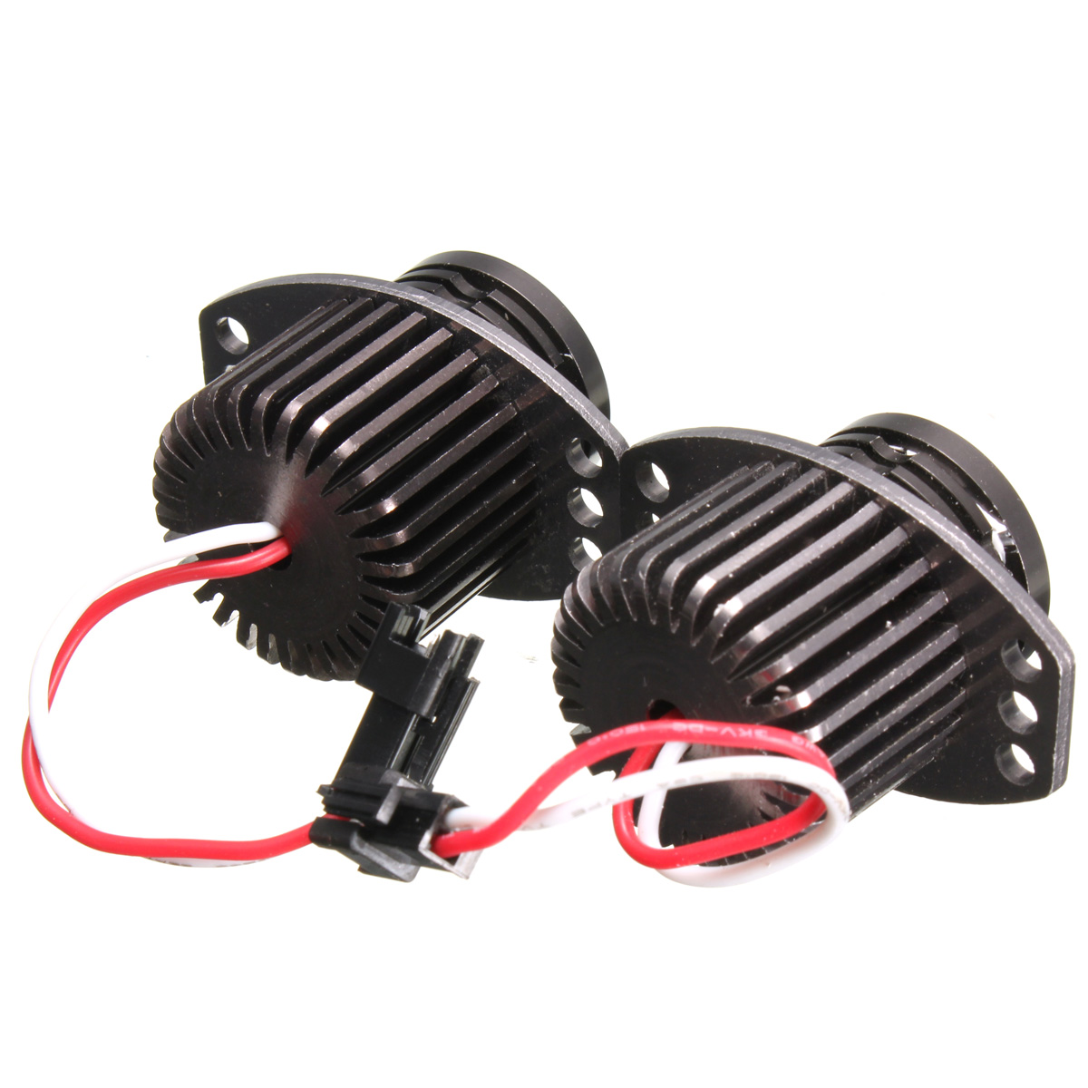 64W-Angel-Eyes-Headlight-XENON-LED-Halo-For-BMW-E90-E91-06-08-White-Lamp-1011376