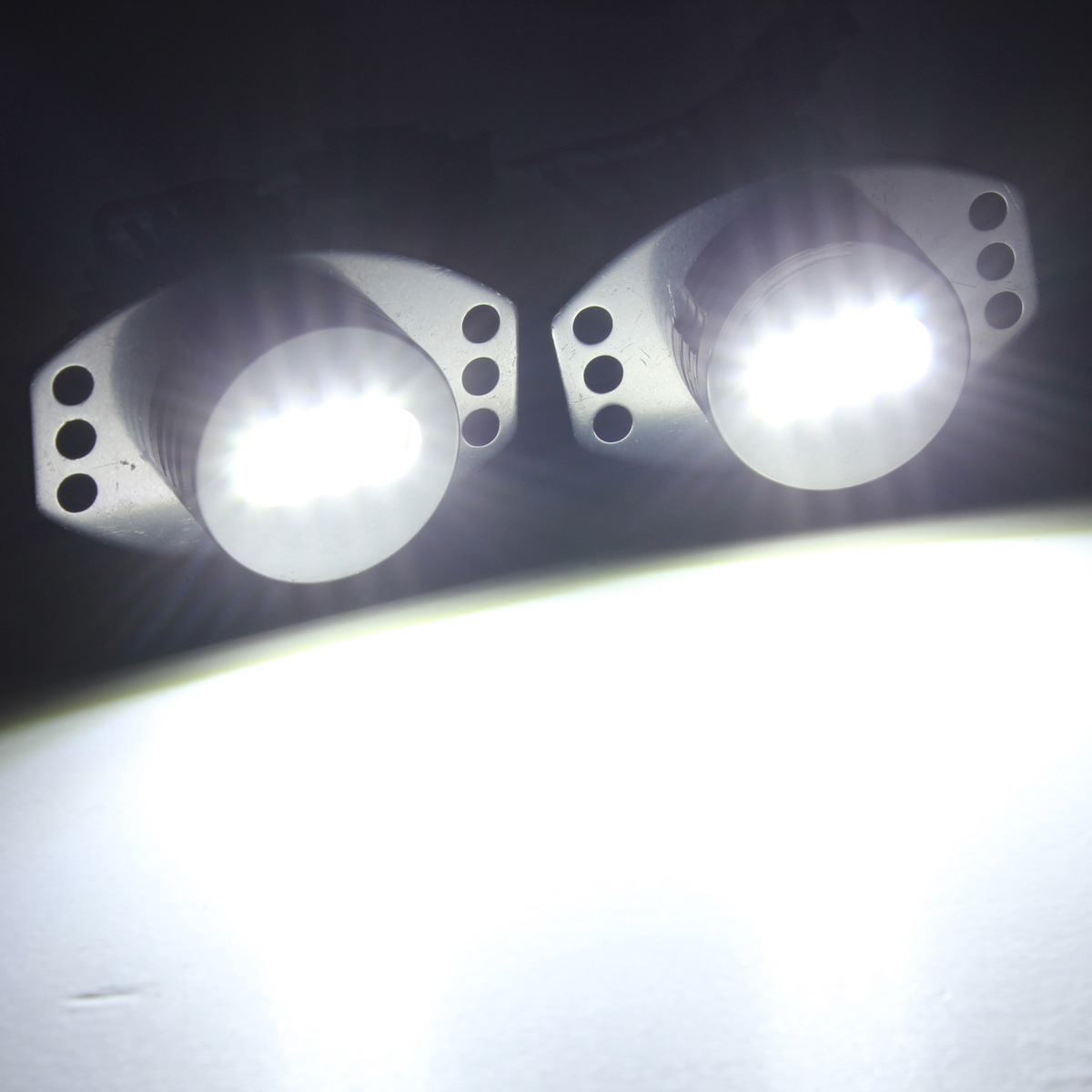 64W-Angel-Eyes-Headlight-XENON-LED-Halo-For-BMW-E90-E91-06-08-White-Lamp-1011376