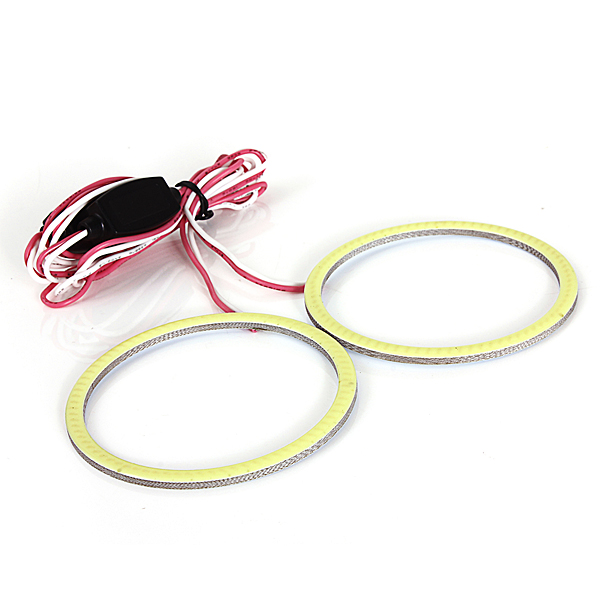 70MM-COB-LED-Angel-Eyes-Lights-Halo-Ring-Lamp-12V-24V-300LM-for-BMW-935755