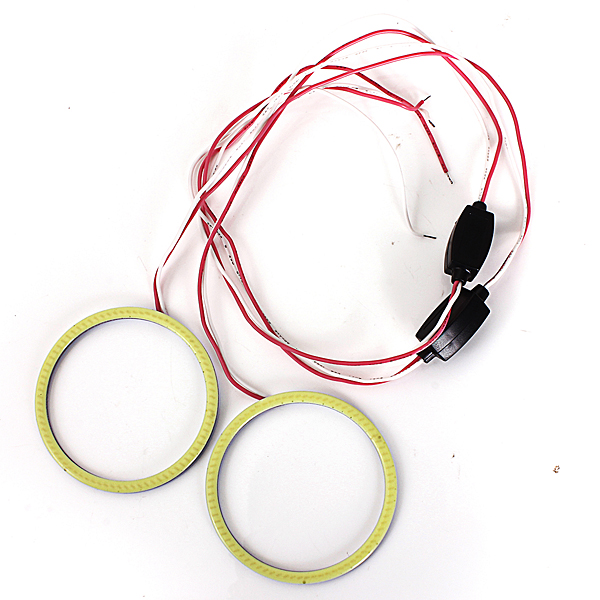 70MM-COB-LED-Angel-Eyes-Lights-Halo-Ring-Lamp-12V-24V-300LM-for-BMW-935755