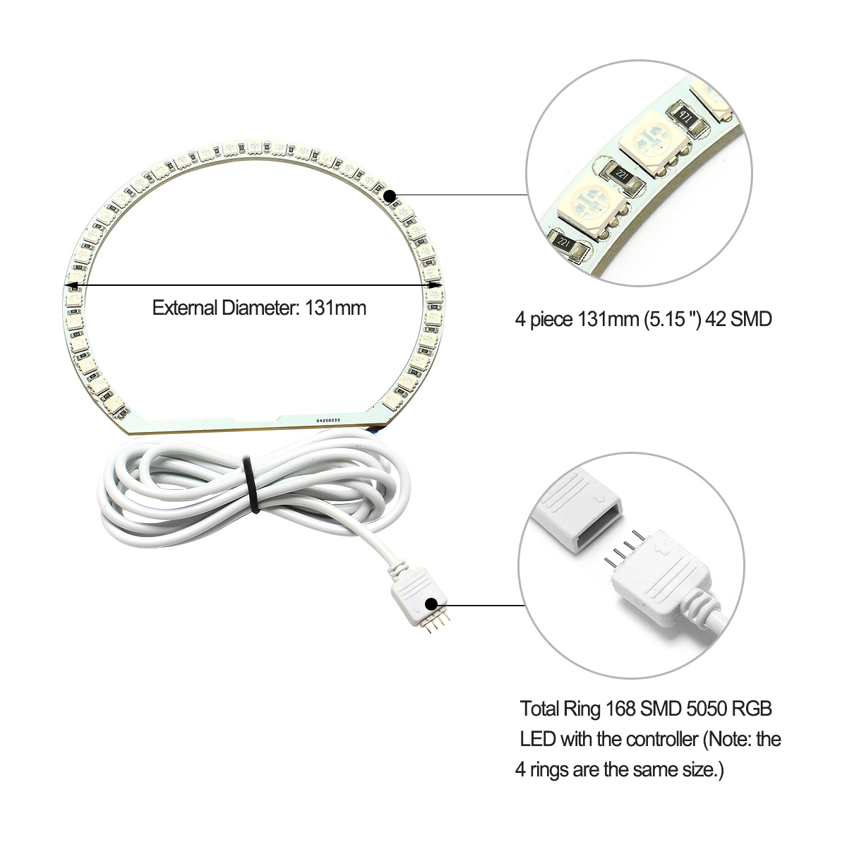 AMBOTHER-4PCS-LED-Angel-Eyes-Lights-RGB-Halo-Ring-with-Remote-Control-for-BMW-E36-E38-E39-E46-M3-1516199