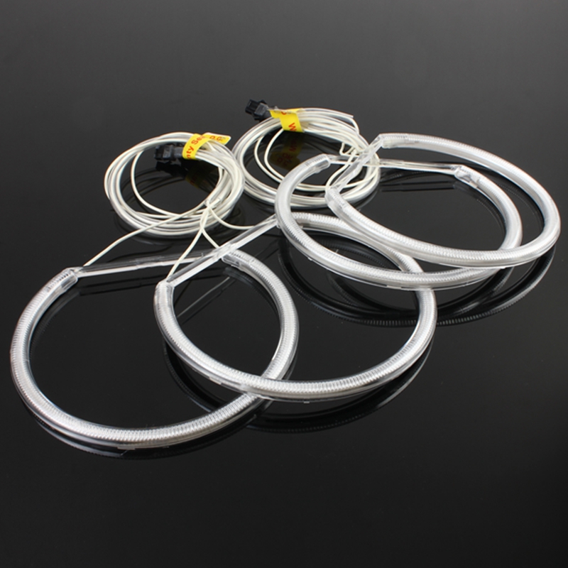 LED-CCFL-Angel-Eyes-Halo-Rings-Lights-Xenon-White-for-BMW-E36-E38-E39-E46-4Pcs-1007904