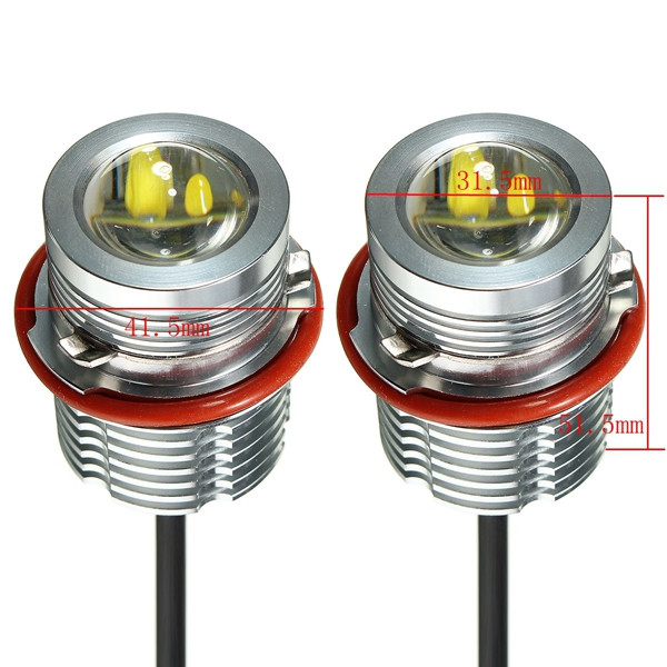 Pair-60W-Angel-Eyes-Halo-Ring-Maker-Light--Error-Free-For-BMW-E39-E60-E63-E53-1101245