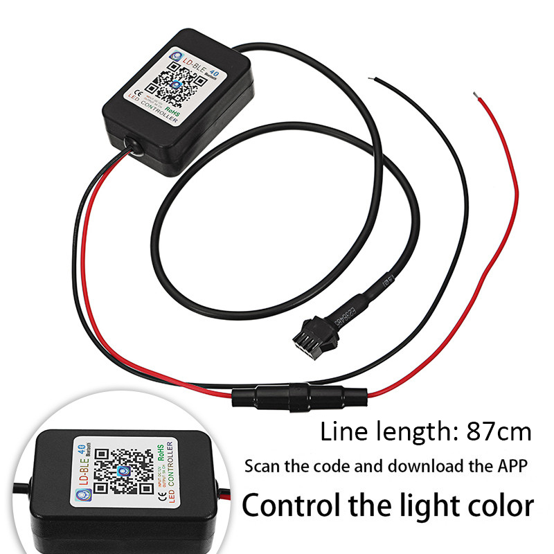 Pair-bluetooth-APP-Control-5050-RGB-LED-DemonAngel-Eyes-Lights-for-Offroad-Headlight-Retrofit-1279530