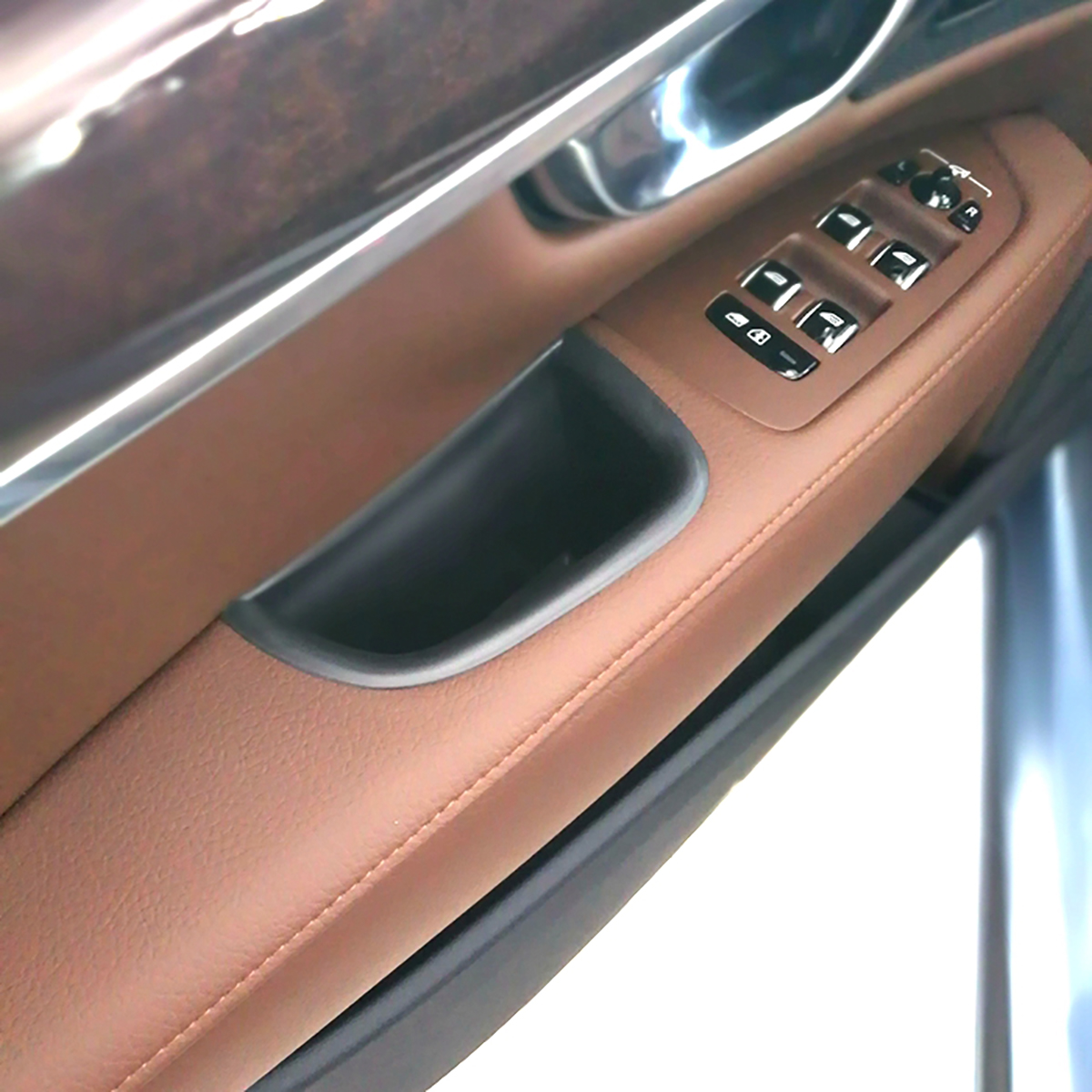 1-Pair-Car-Door-Side-Handle-Armrest-Storage-Box-Black-For-Volvo-S90-V90-CC-2017-2018-1744865