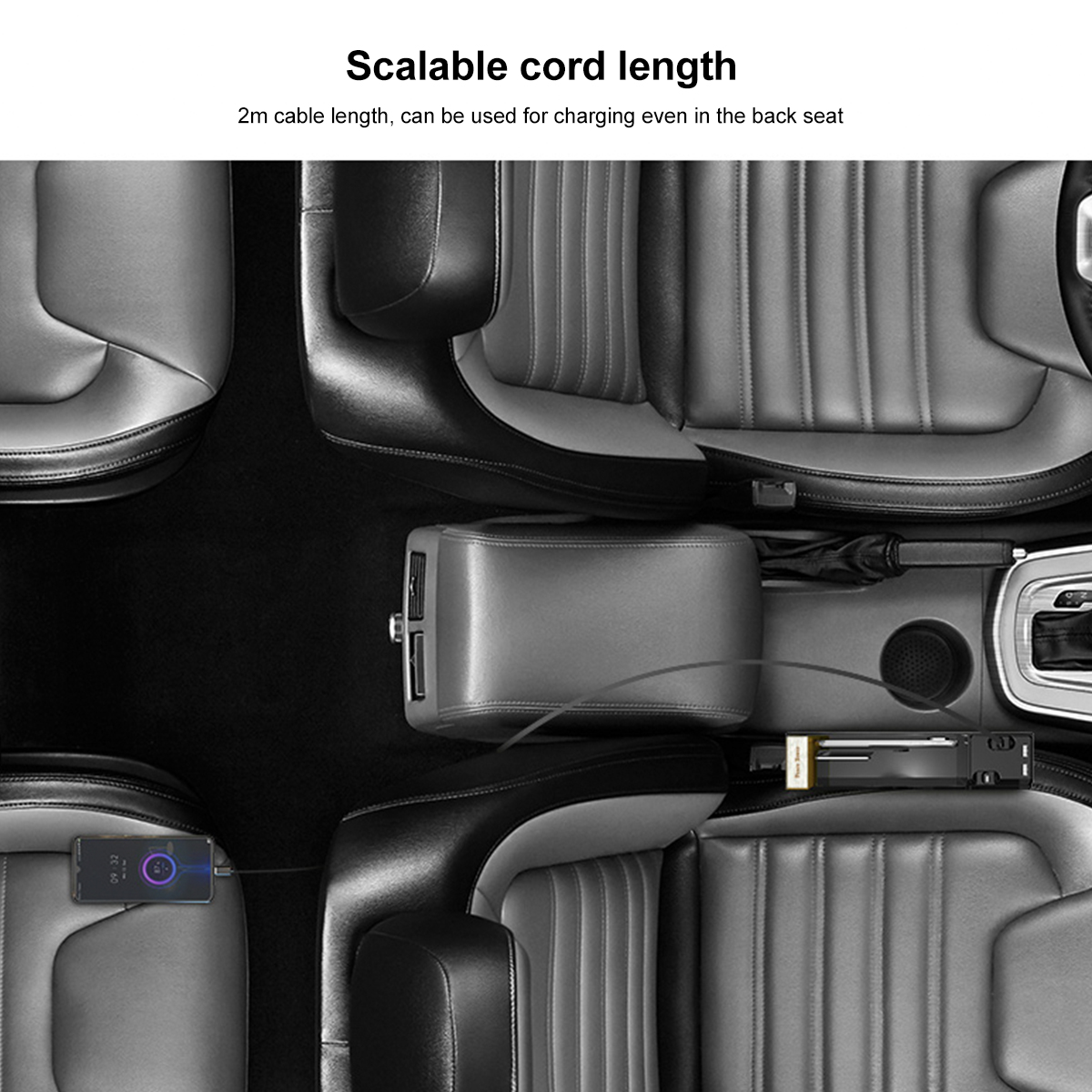 2-USB-Charging-Car-Dual-Opening-Armrest-Box-Central-Console-Cup-Holder-Storage-1744854