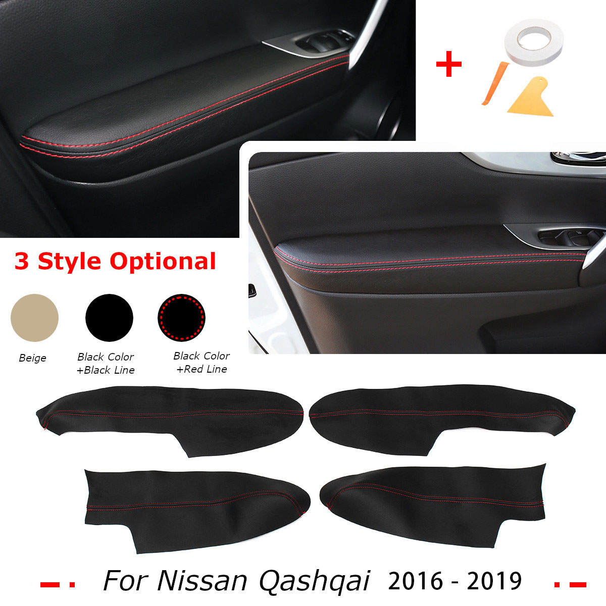 4Pcs-Set-Microfibre-Leather-Car-Door-Armrest-Cover-For-Nissan-Qashqai-2016-2019-1540773