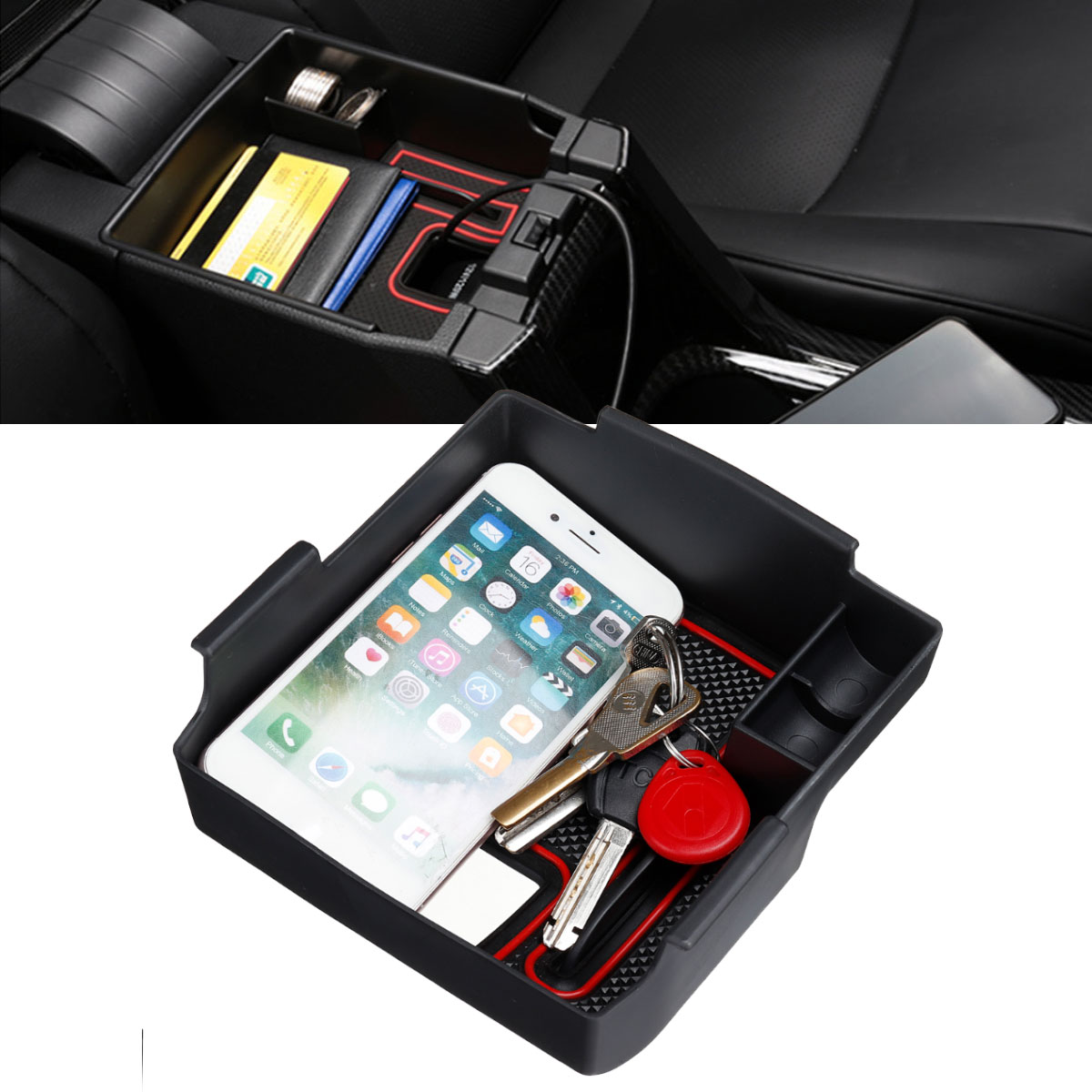 Armrest-Storage-Box-for-Toyota-Corolla-E210-2019-20-Central-Console-Tray-Mat-1813932