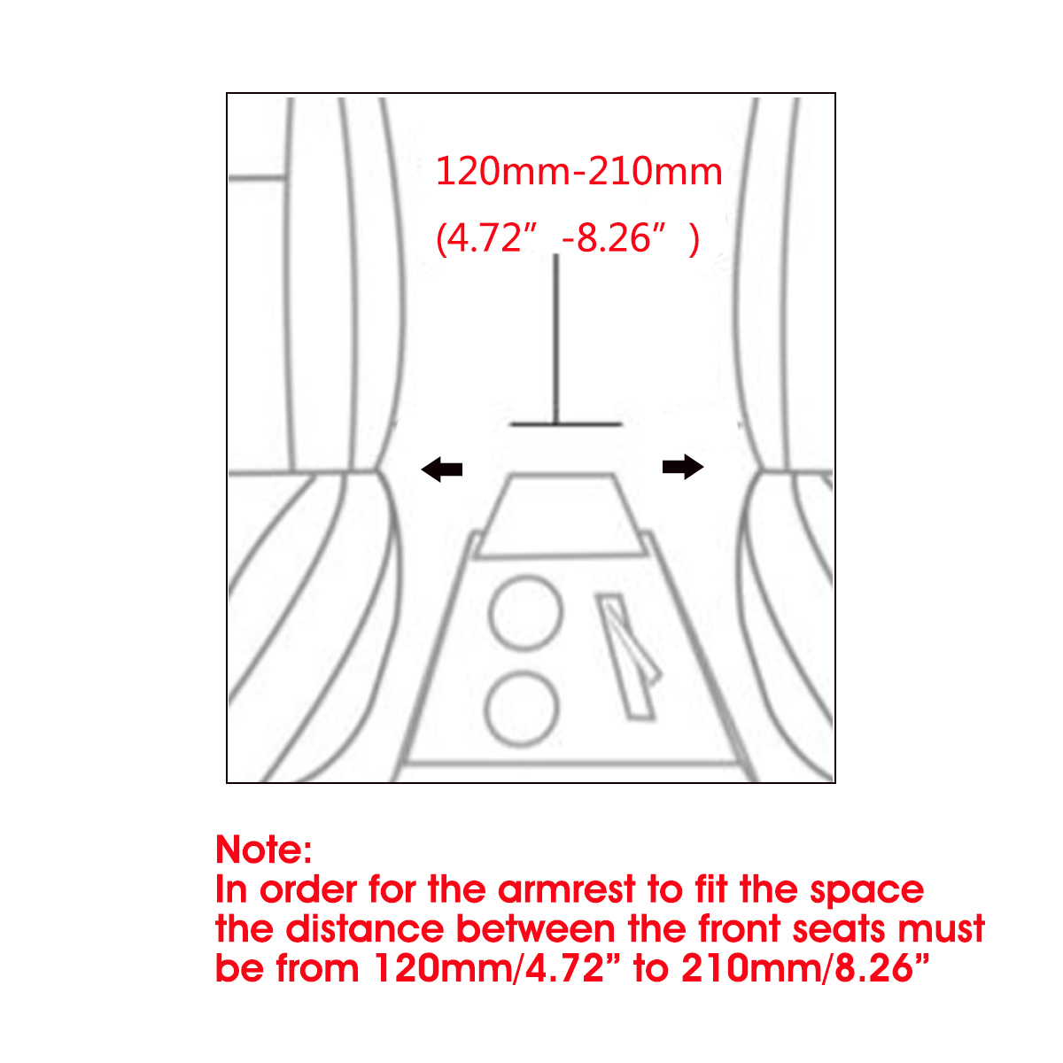 Car-Armrest-Center-Console-Storage-Box-Cushion-Rotatable-PU-Leather-Universal-1813607