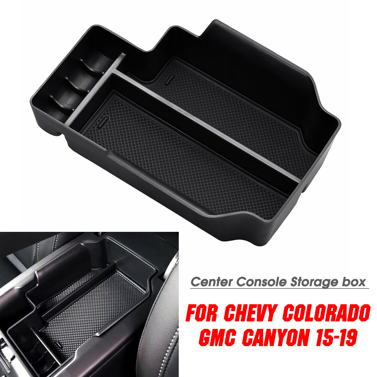 Car-Armrest-Storage-Box-Central-Console-Hold-For-ChevyColorado-GMC-Canyon-2015-2019-1813927