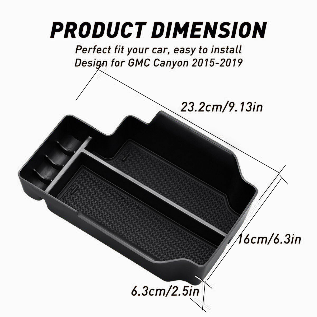 Car-Armrest-Storage-Box-Central-Console-Hold-For-ChevyColorado-GMC-Canyon-2015-2019-1813927