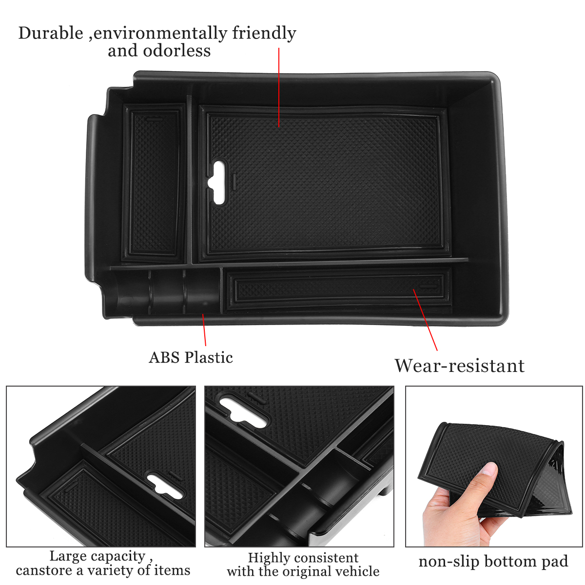 Car-Center-Armrest-Console-Storage-Tray-Box-For-Hyundai-Sonata-DN8-2020-2021-1749329