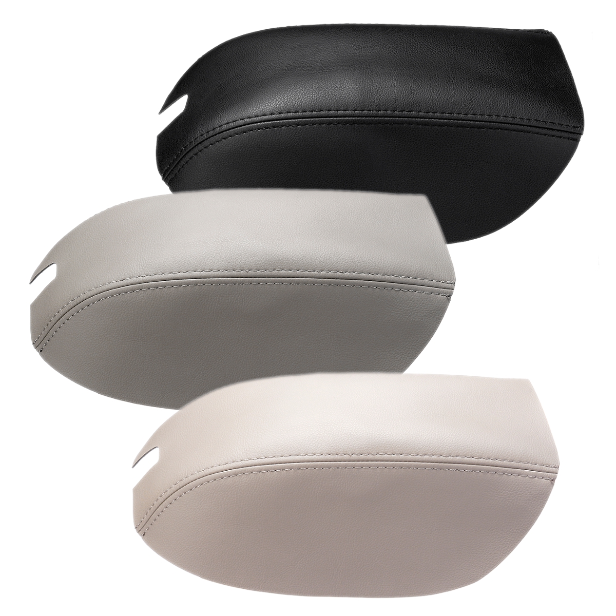 Car-Center-Console-Lid-Armrest-Cover-Microfiber-Leather-for-Volvo-XC90-2003-2014-1424048