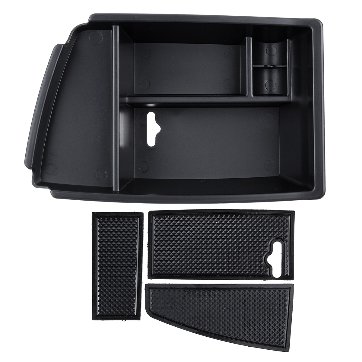 Car-Center-Organizer-Console-Armrest-Storage-Tray-Box-Black-For-Kia-Niro-2018-2020-1813928