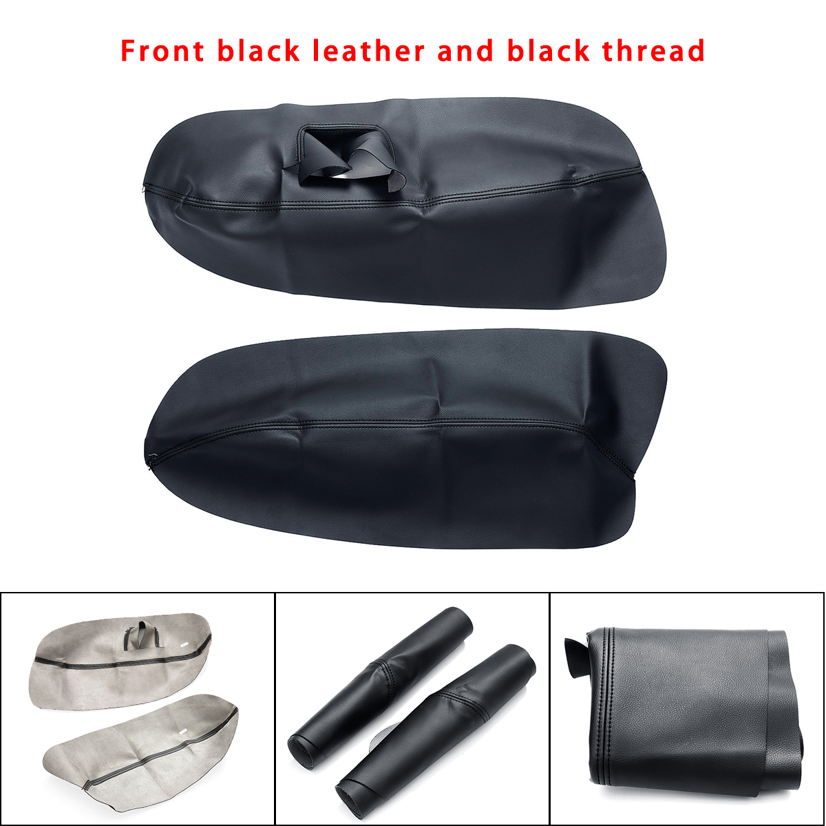 Car-Door-Panel-Armrest-Leather-Cover-For-VW-Passat-B5-1998---2006-1552456