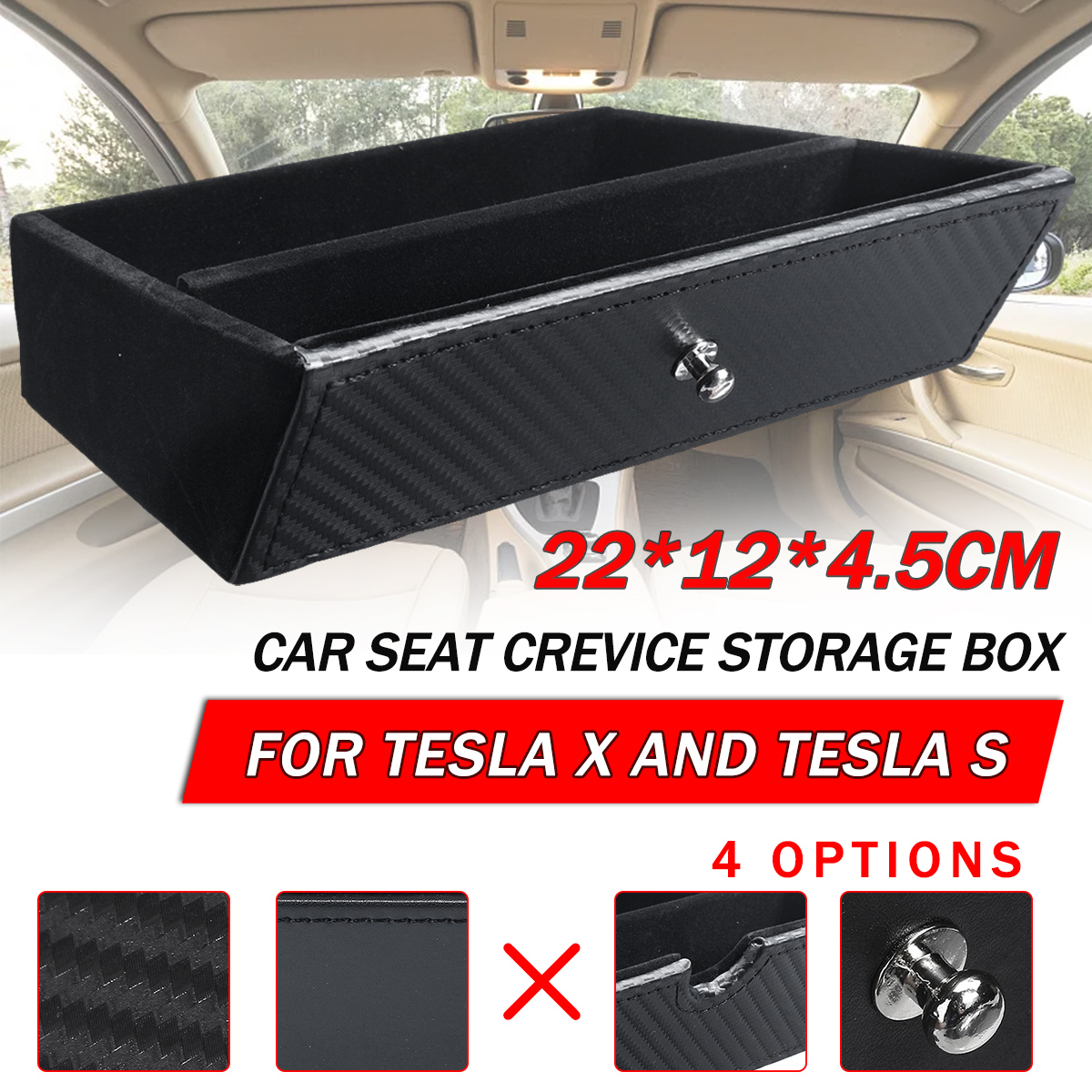 Car-Storage-Box-Interior-Stowing-Tidying-Accessory-For-Tesla-X--S-1776050
