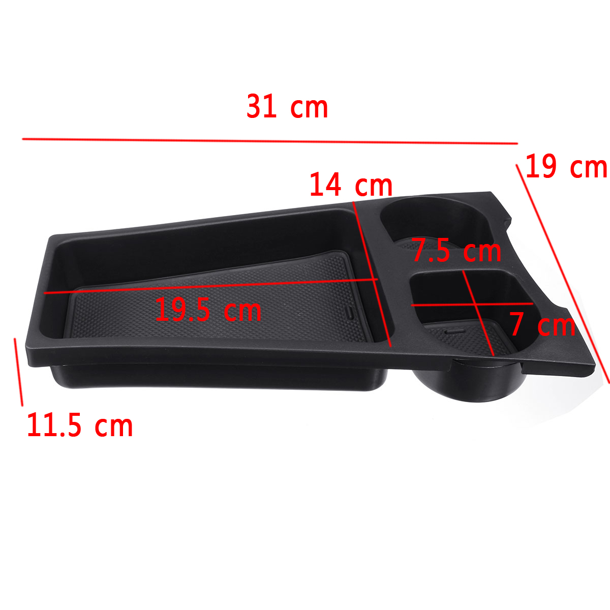 Center-Console-Organizer-Storage-Box-Tray-Cup-Holder-Case-For-Toyota-Prius-1826969