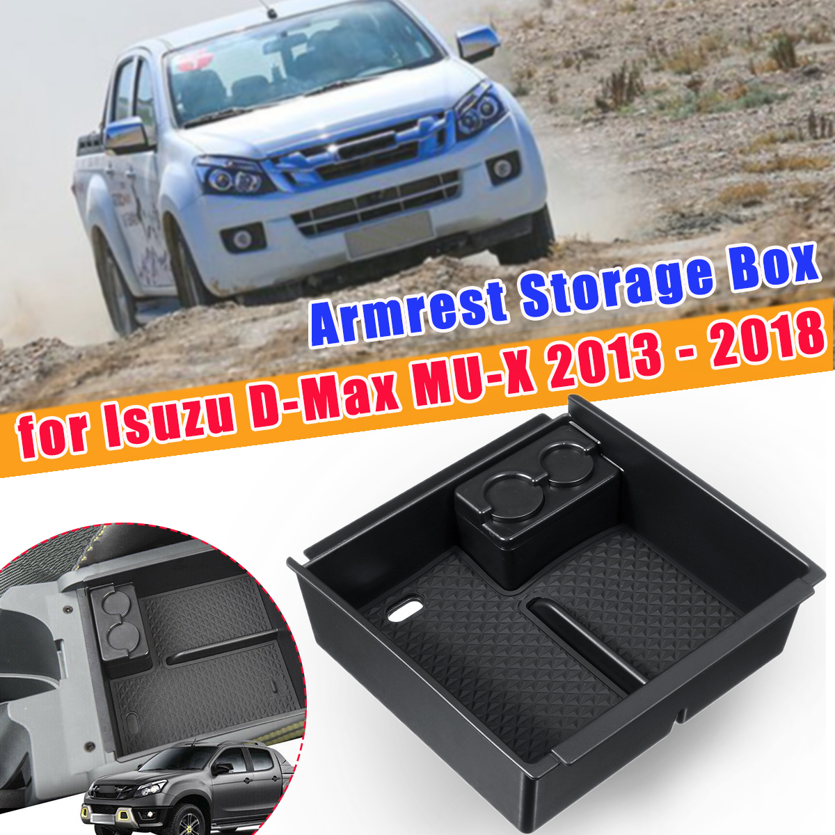 Handle-Armrest-Car-Box-Storage-for-Isuzu-D-Max-MU-X-2013---2018-Central-Console-Tray-1606888