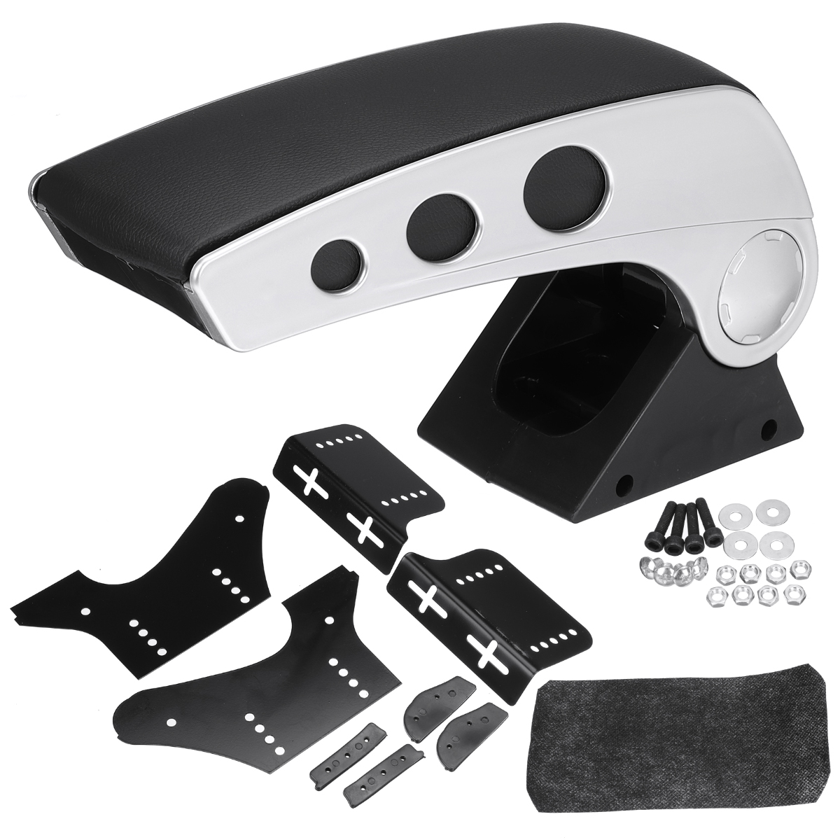 Universal-Adjustable-Central-Console-Armrest-Storage-Box-Arm-Rest-For-Car-Van-Bus-1812923