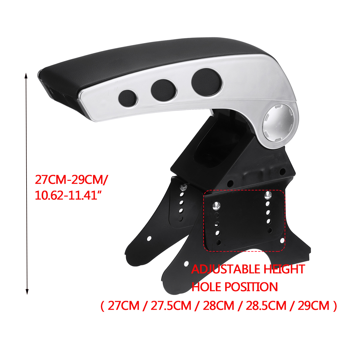 Universal-Adjustable-Central-Console-Armrest-Storage-Box-Arm-Rest-For-Car-Van-Bus-1812923