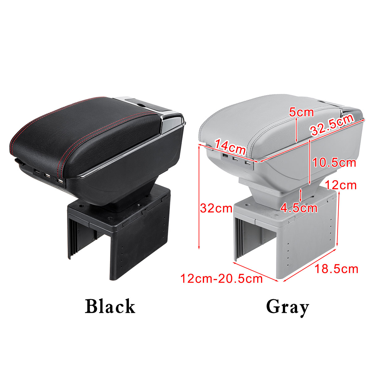 Universal-Car-Armrest-Cushion-Pad-Center-Organizer-Console-Pad-Stroage-Box-Cover-1826986