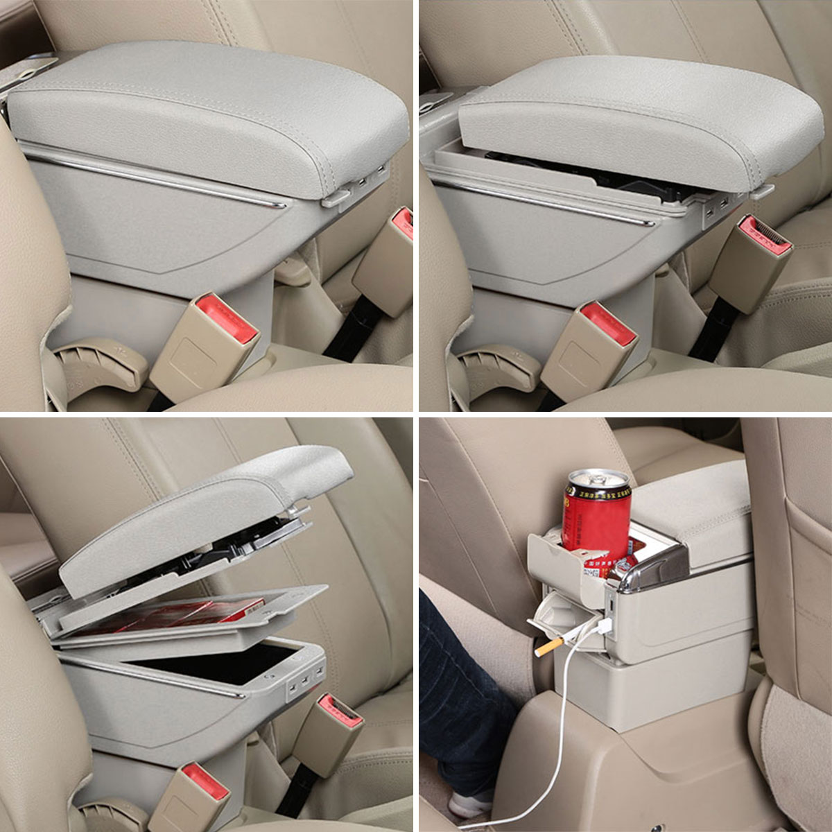 Universal-Car-Armrest-Cushion-Pad-Center-Organizer-Console-Pad-Stroage-Box-Cover-1826986