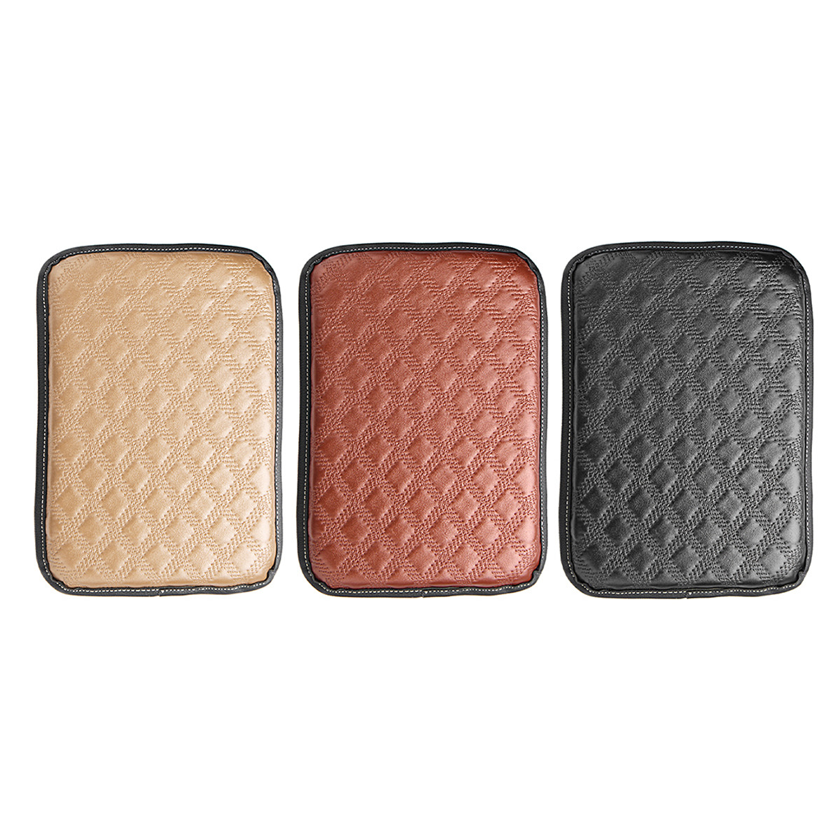 Universal-Car-Auto-Armrest-Pad-Cover-Center-Console-Box-Leather-Cushion-3-Colors-1252195