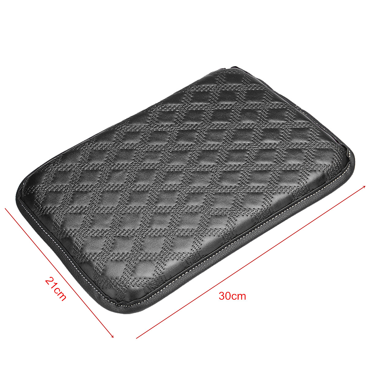 Universal-Car-Auto-Armrest-Pad-Cover-Center-Console-Box-Leather-Cushion-3-Colors-1252195