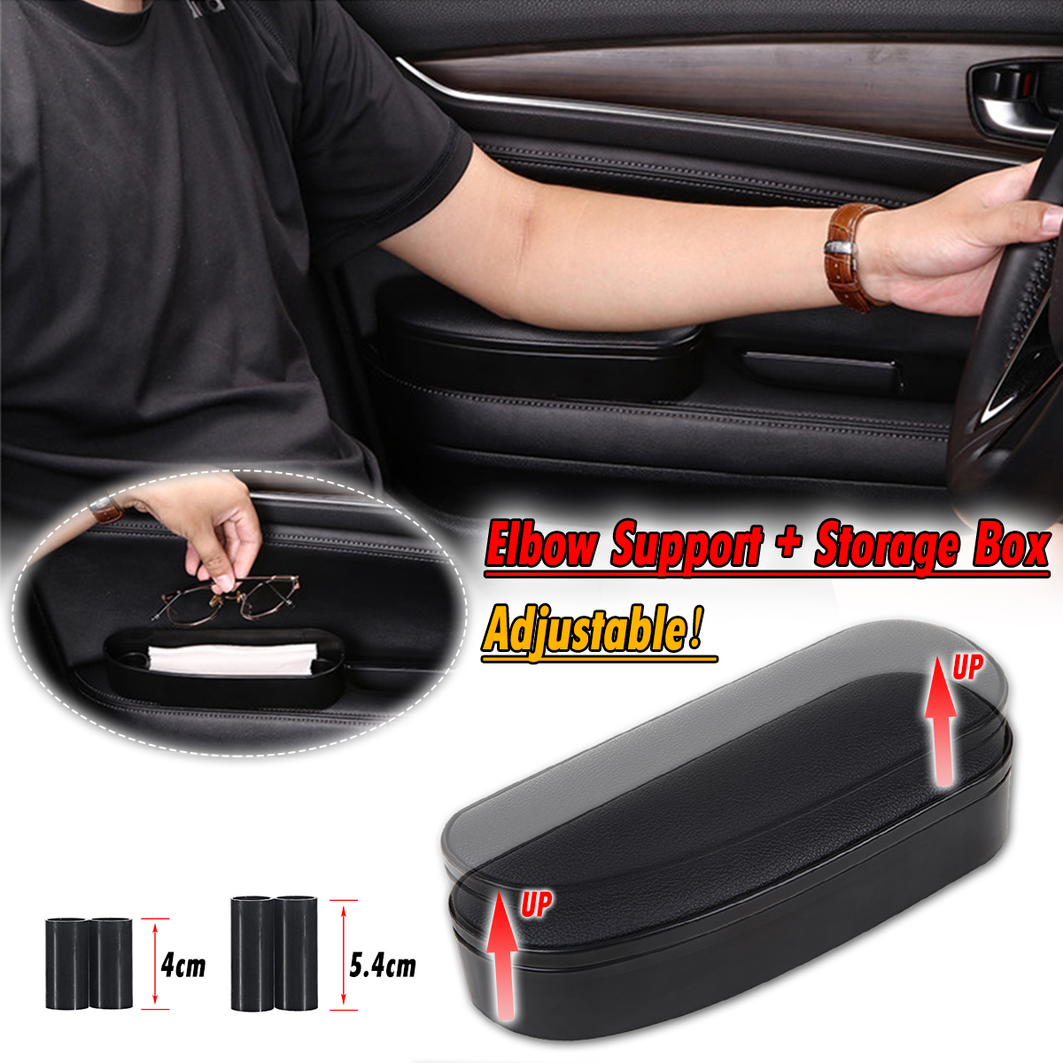 Universal-Car-Storage-box-Left-Armrest-Elbow-Support-Adjustable-Anti-fatigue-Anti-Slip-Mat-1658698