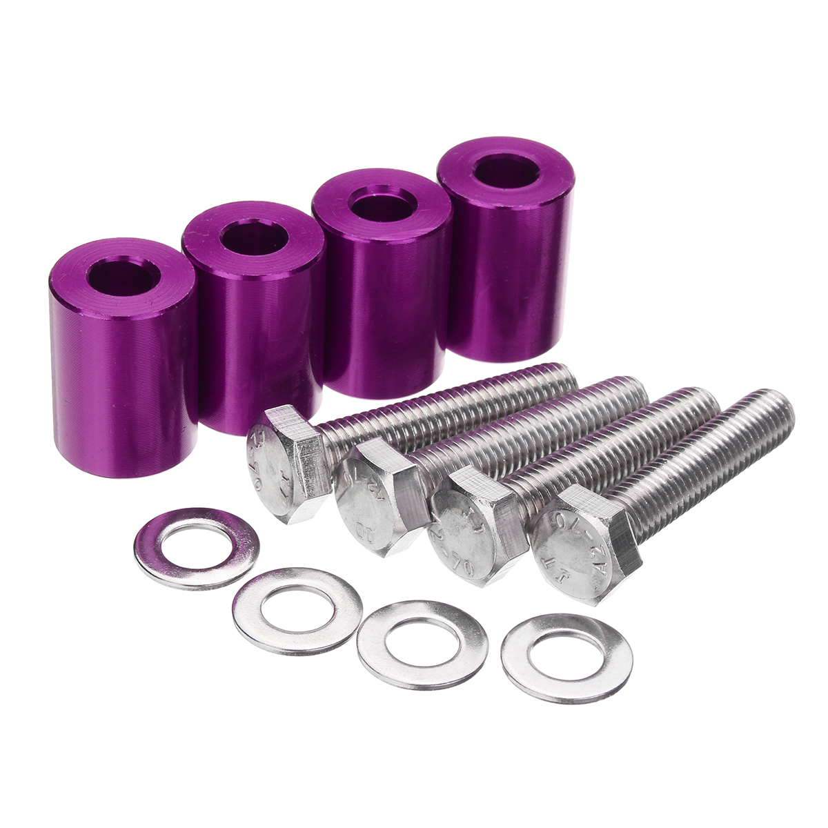 1-Inch-Alloy-Billet-Hood-Vent-Spacer-Riser-For-Car-Auto-Motor-Turbo-Engine-Swap-8mm-1260019