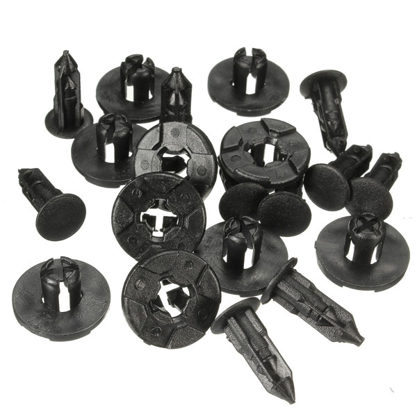 10PCS-8mm-Plastic-Rivet-Fastener-Bumper-Fender-Push-Clips-For-Nissan-946114