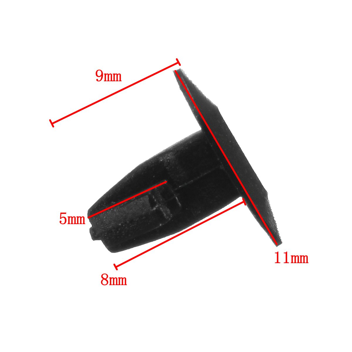 10Pcs-Rubber-Door-And-Boot-Seal-Rivet-Clips-For-PEUGEOT-206-307-406-1385708