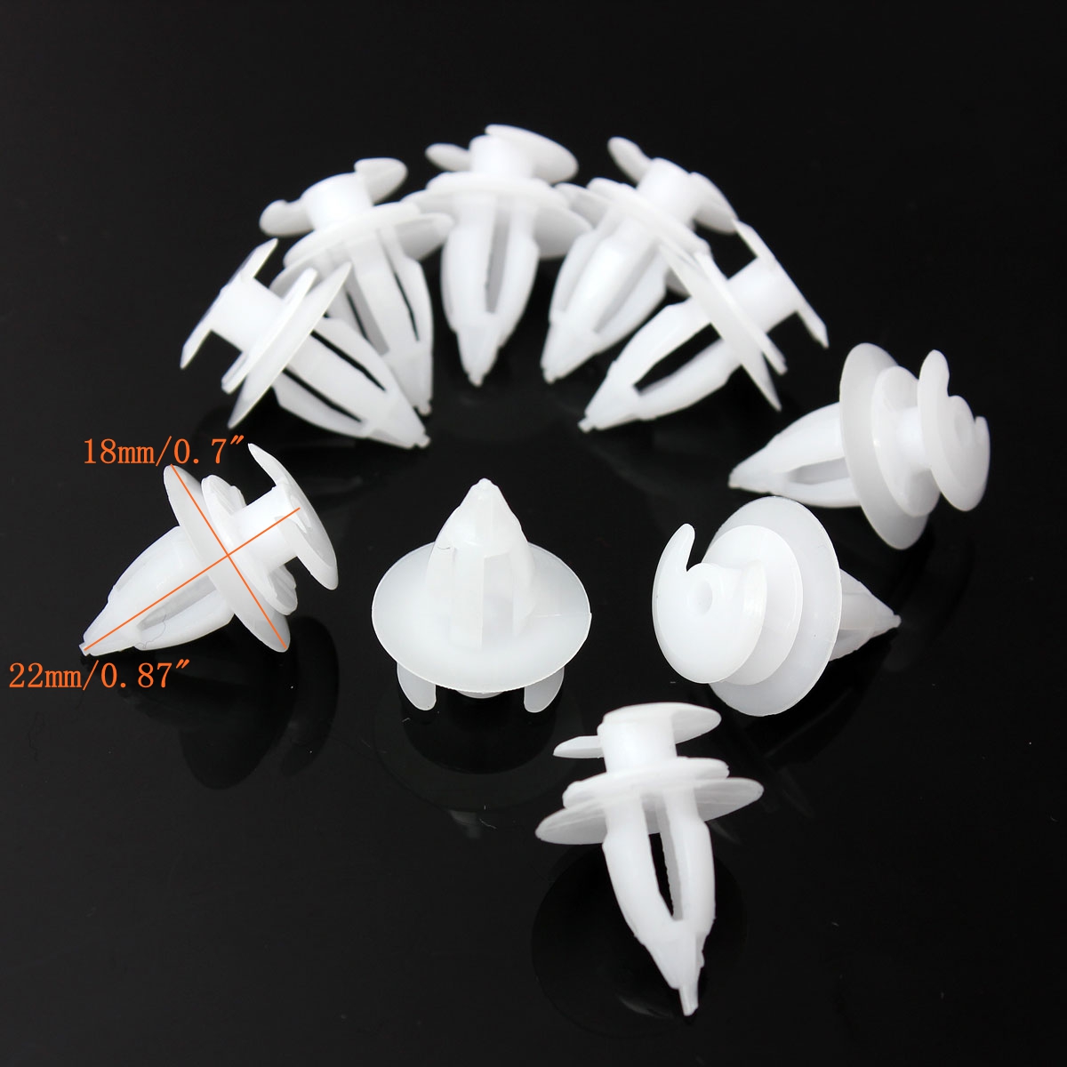 10pcs-Interior-Trim-Panel-Clip-Fastener-Door-Card-Boot-Lining-For-BMW-51411973500-1007355