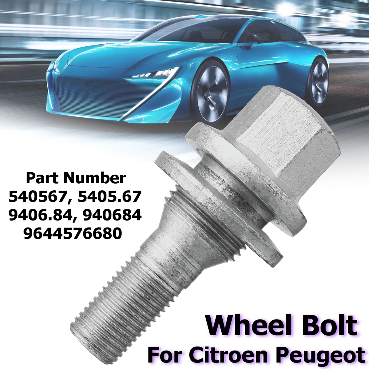 17mm-Aluminum-Alloy-Standard-Locking-Wheels-Bolt-Stud-For-Citroen-540567-1638762