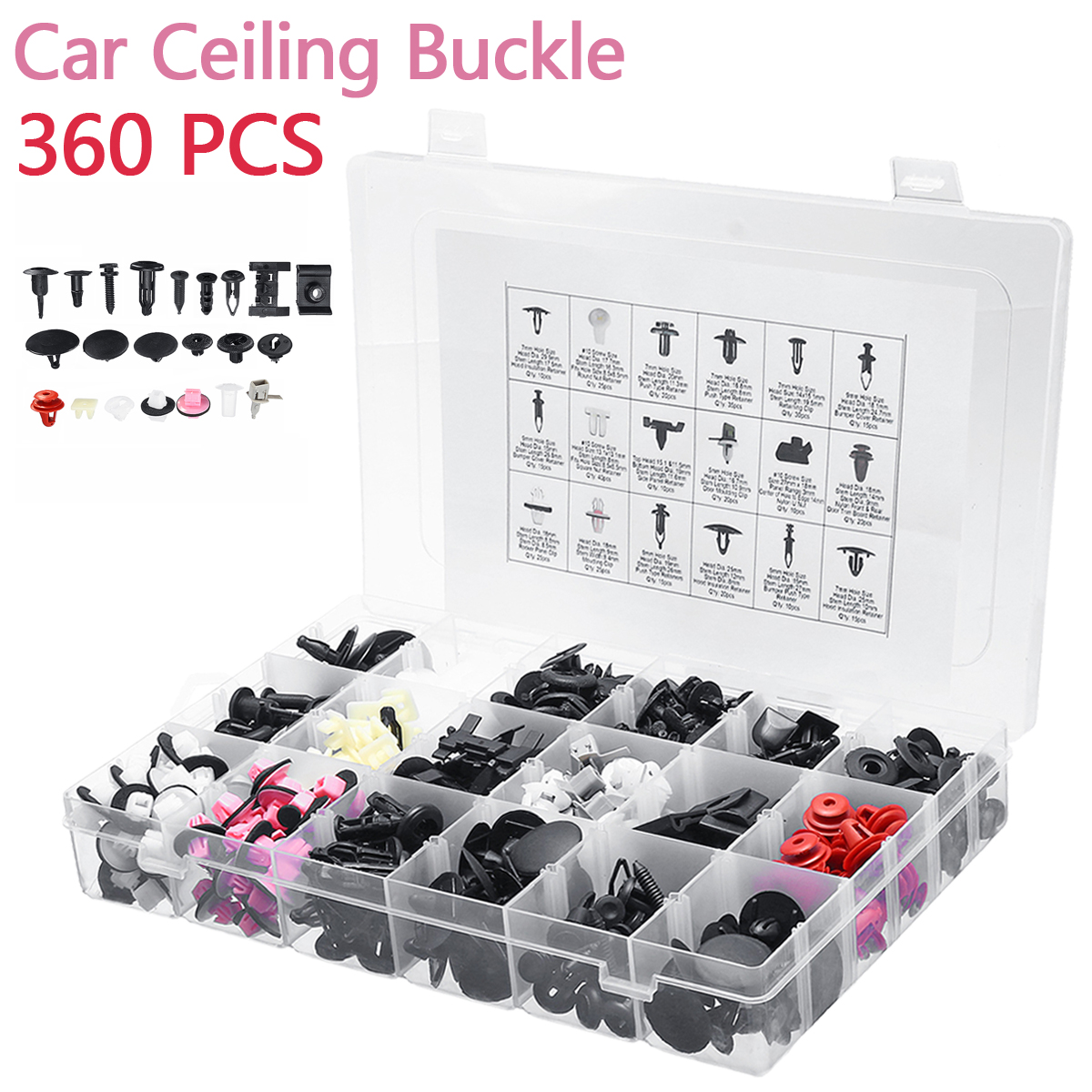 18-Kinds-360Pcs-Car-Door-Panel-Fastener--Bumper-Rivet-Retainer-Clip-Trim-For-Europe-Car-1596696