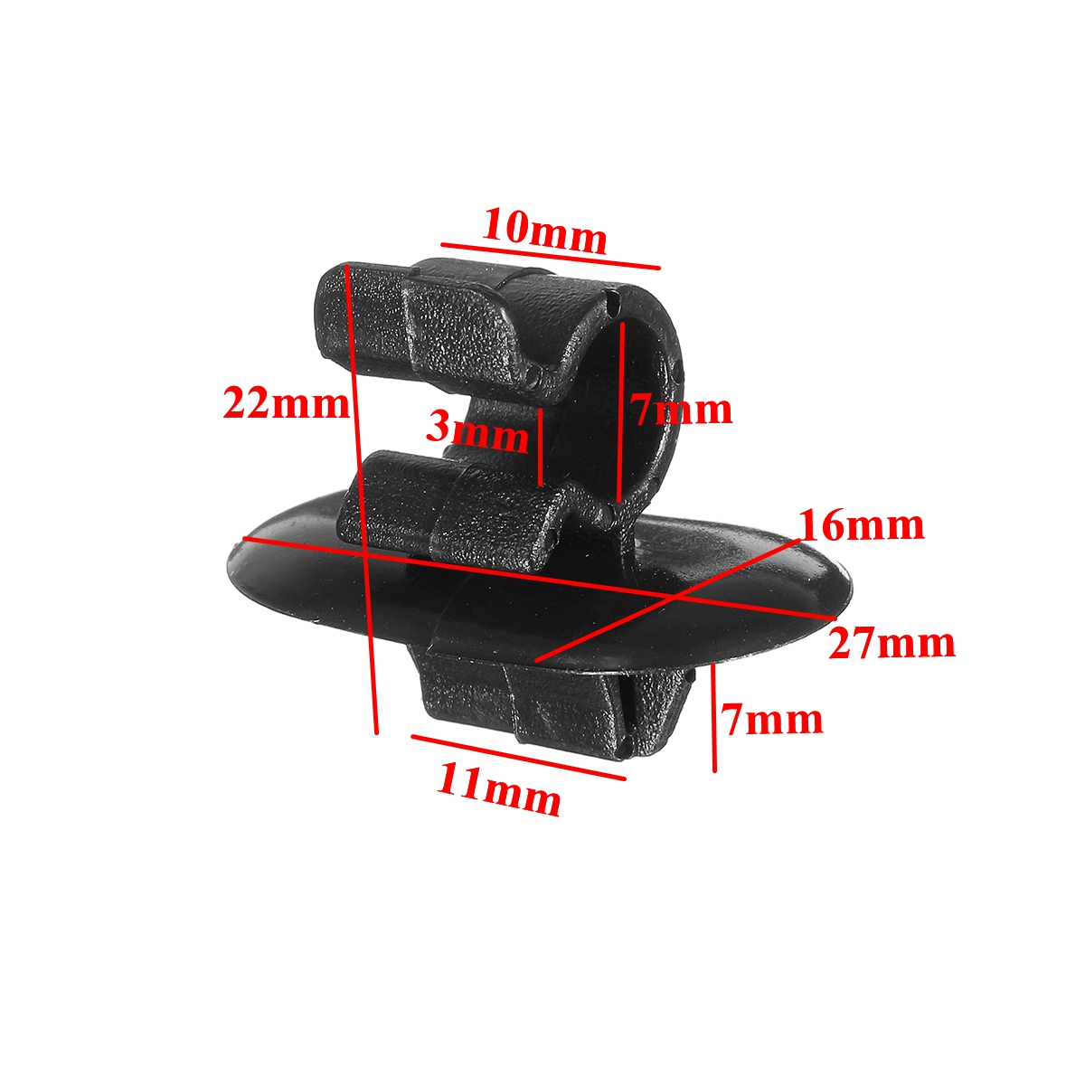 2-X-Bonnet-Stay-Clips-Plastic-Fastener-Holder-For-Citroen-For-Peugeot-Vauxhall-Vivaro-1130495
