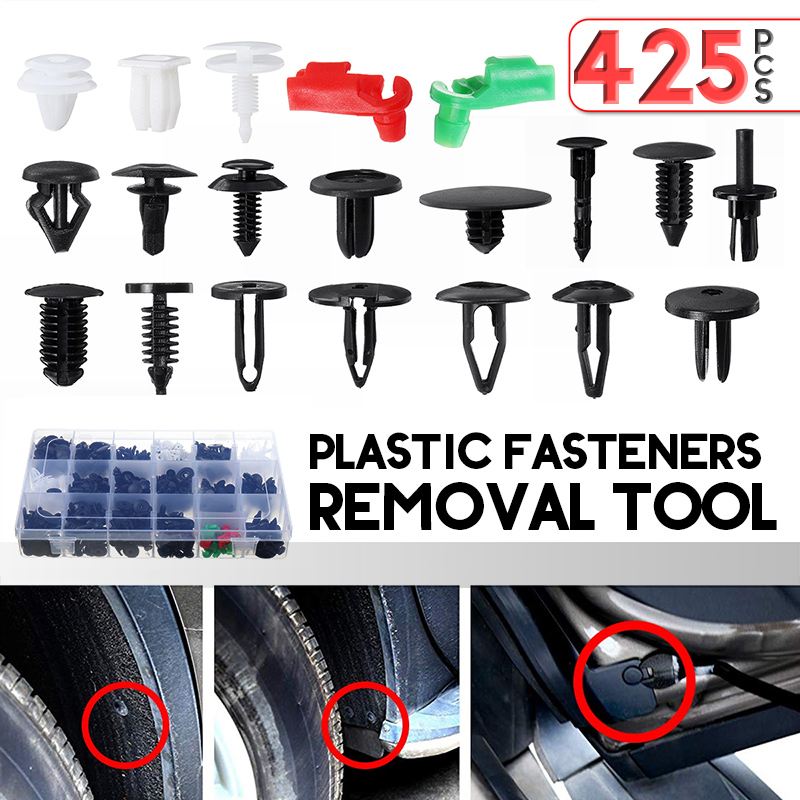 425Pcs-Mounting-Accessories-Cable-Tie-Buckle-Car-Fastener-Clip-Screw-Tools-Kit-1557188