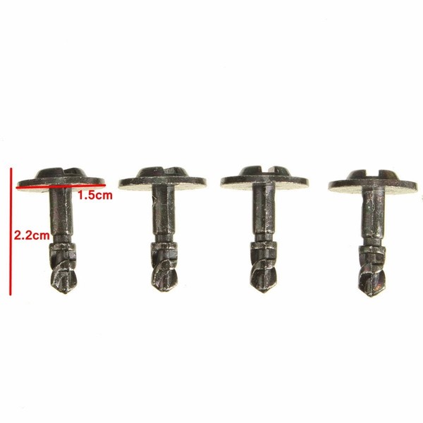 44x-Parts-Engine-Under-Cover-Splash-Guard-Undertray-Screw-Trim-Clips-For-BMW-E46-1013648