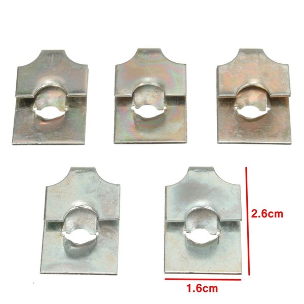 44x-Parts-Engine-Under-Cover-Splash-Guard-Undertray-Screw-Trim-Clips-For-BMW-E46-1013648