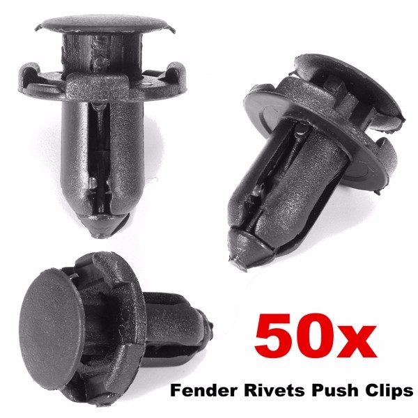 50pcs-Bumper-Fender-Rivet-Push-Clips-Retainer-For-Mitsubishi-Endeavor-Outlander-1110653