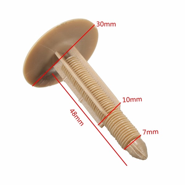 5pcs-Beige-Grey-Roof-Headlining-Clips-For-Ford-Transit-2000-2006-Onwards-1112318