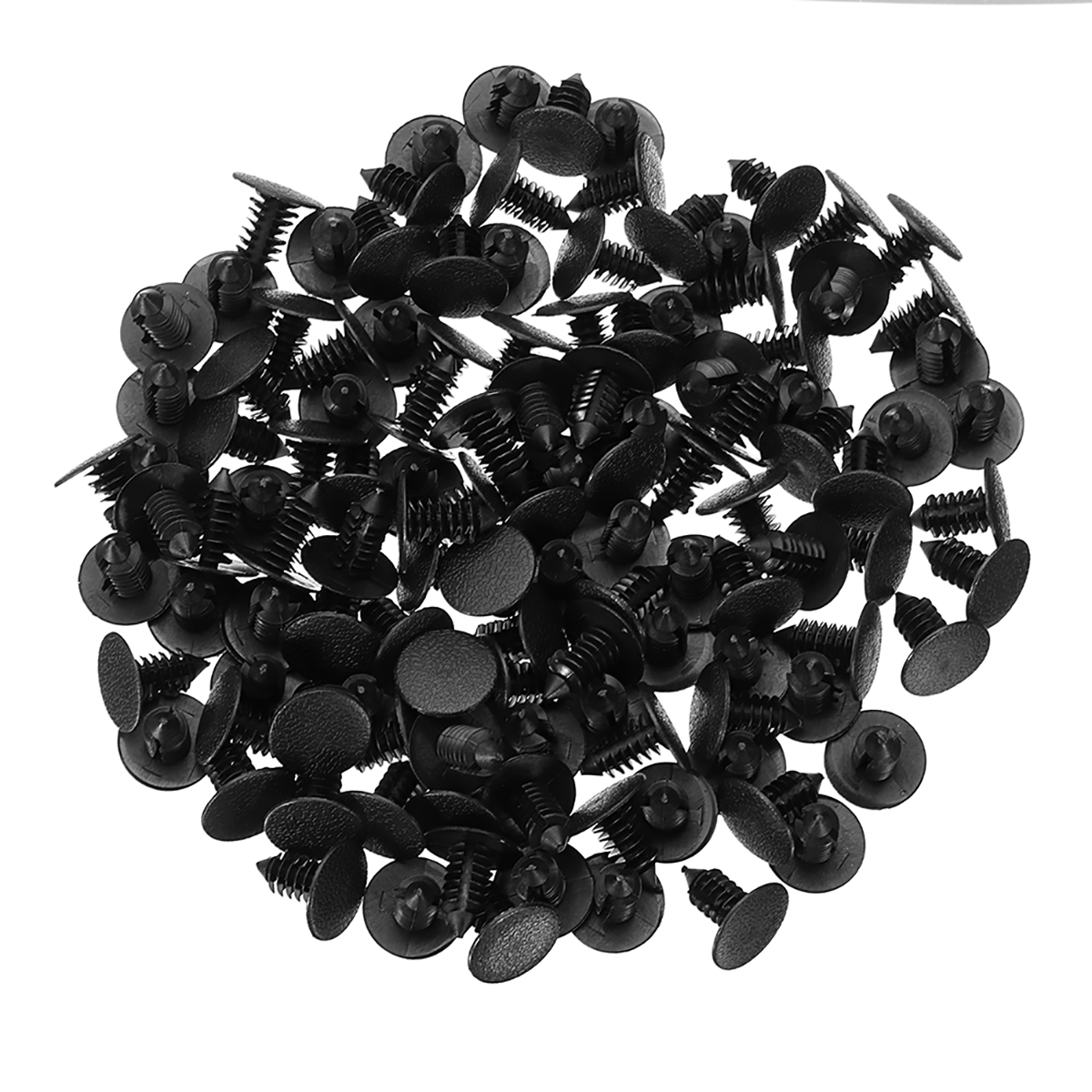 A-Set-Of-120-Sets-Of-9mm-Car-Black-Buckles-Cips-Bumper-Car-Fastener-Clip-1336701