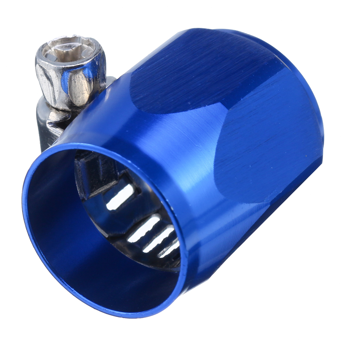 AN6-Hex-Hose-Finisher-Clamp-With-Screw-Band-Hose-End-Cover-Fitting-Adapter-Connector-1689173