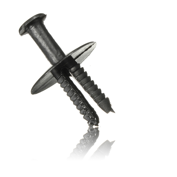Black-10PCS-Nylon-Fastener-Bumper-Rivet-Retainer-Trim-Clips-For-BMW-946113