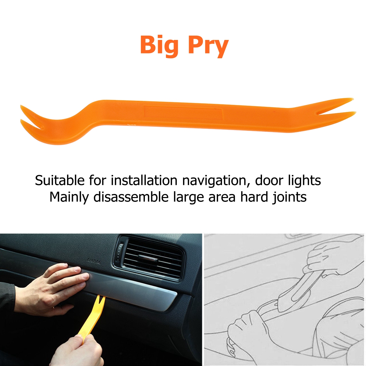 Car-Bumper-Fender-Plastic-Trim-Rivets-Buckle-Fastener-Clips--Dash-Radio-Open-Kit-1754129